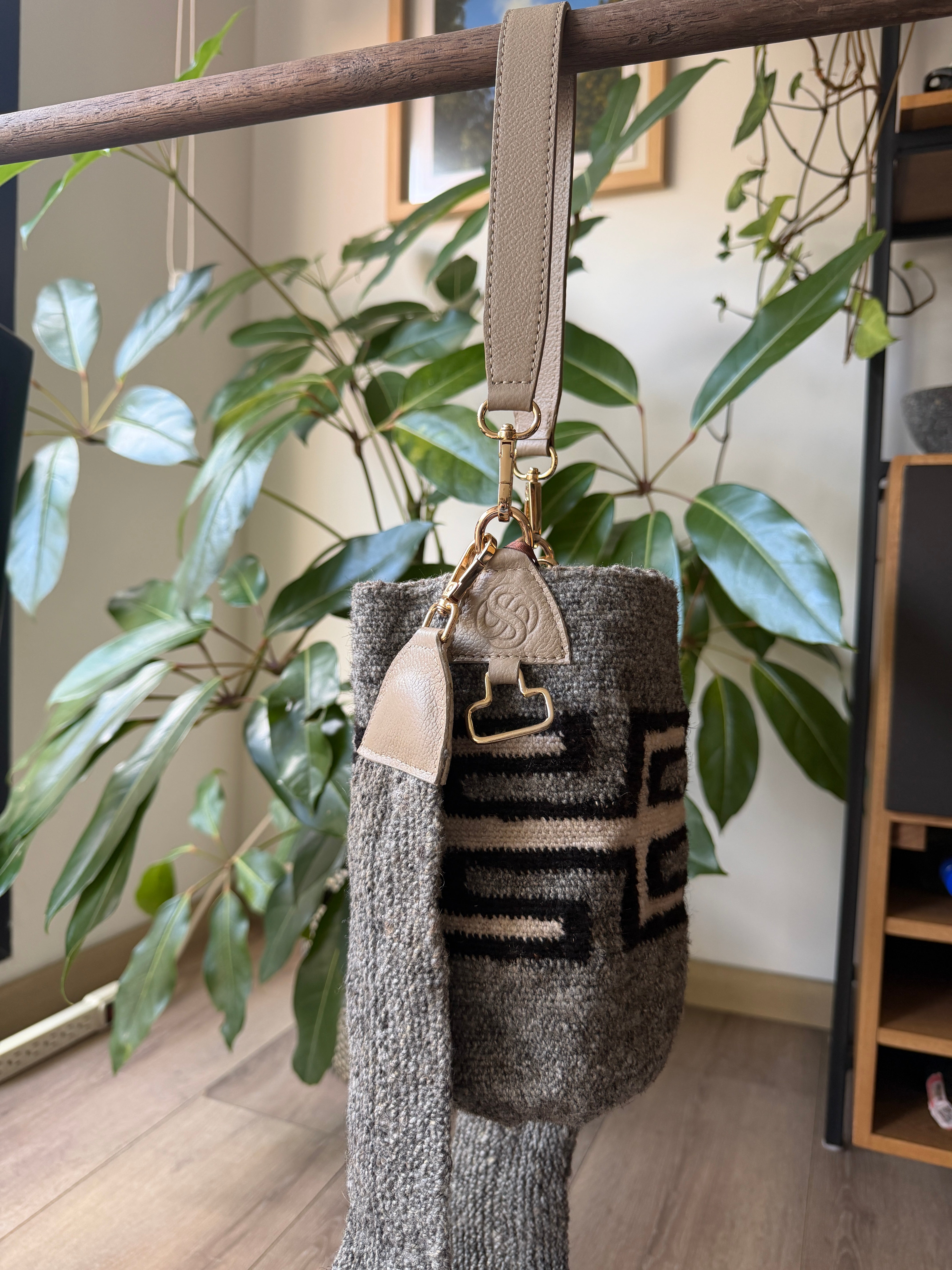 Mochila Arhuaca - Cuero Beige