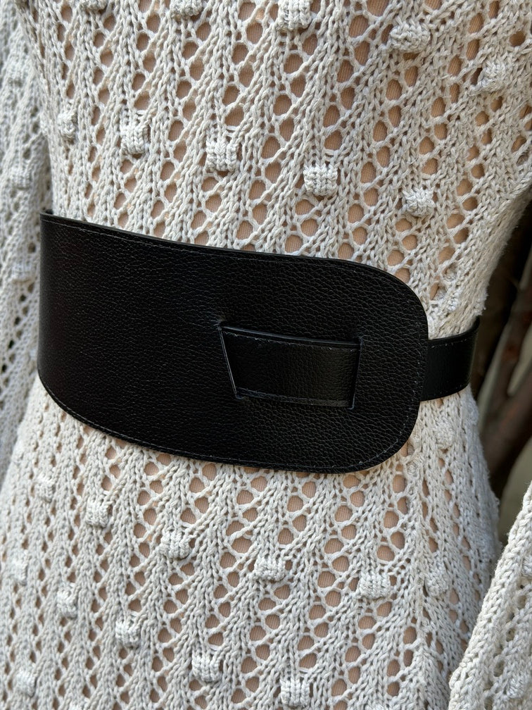 Cinturón Amazona - Negro con Tierra